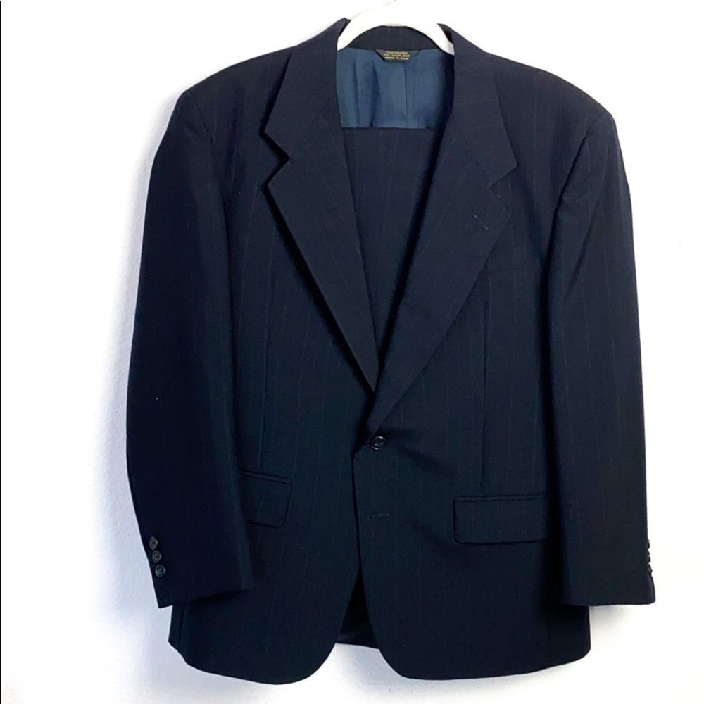 Oliver Hunt Stripped Full Pant Suit